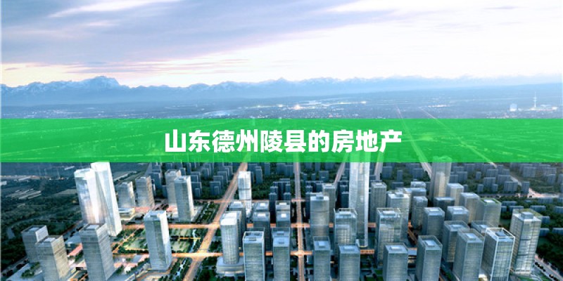 山东德州陵县的房地产 山东德州陵县的房地产
