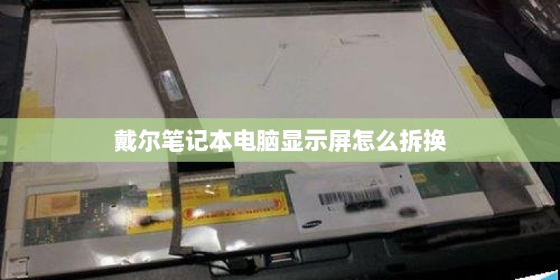 戴尔笔记本电脑显示屏怎么拆换 戴尔笔记本电脑显示屏怎么拆换