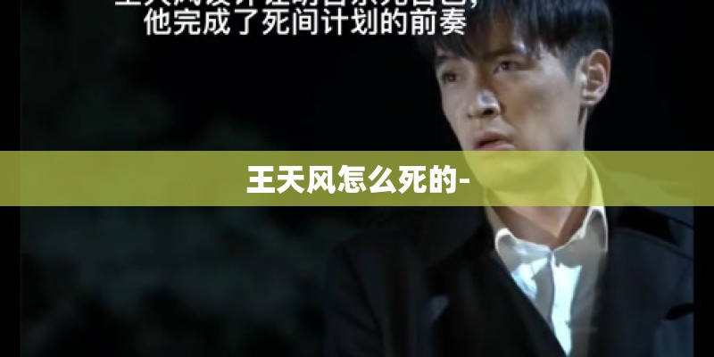 王天风怎么死的-