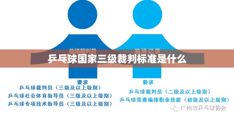 乒乓球国家三级裁判标准是什么