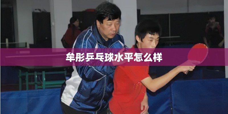 牟彤乒乓球水平怎么样