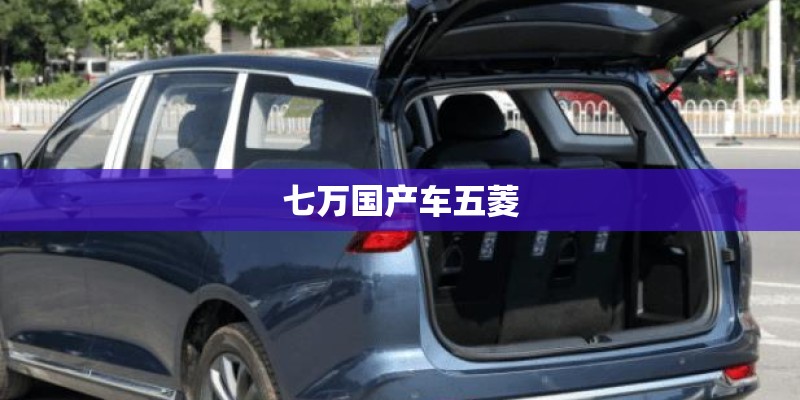 七万国产车五菱 七万国产车五菱