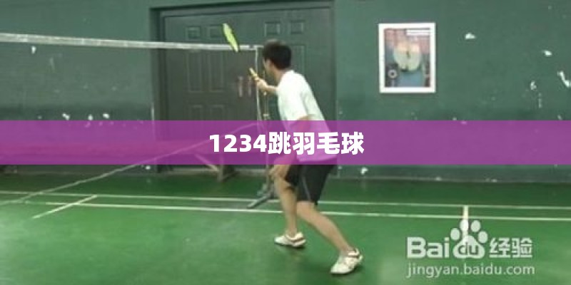 1234跳羽毛球