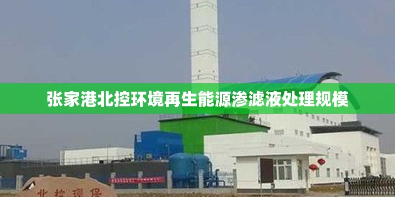 张家港北控环境再生能源渗滤液处理规模