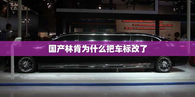 国产林肯为什么把车标改了