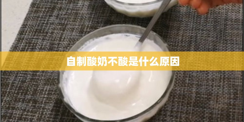 自制酸奶不酸是什么原因