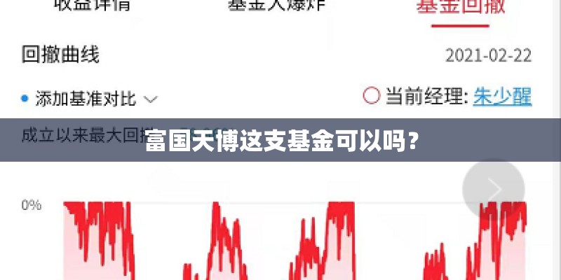 富国天博这支基金可以吗？