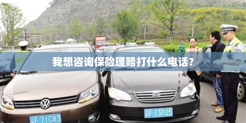 我想咨询保险理赔打什么电话？