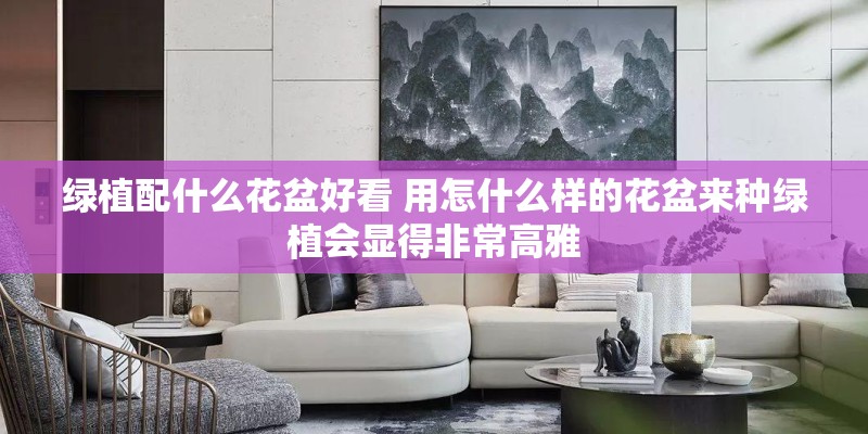 绿植配什么花盆好看 用怎什么样的花盆来种绿植会显得非常高雅 绿植配什么花盆好看 用怎什么样的花盆来种绿植会显得非常高雅