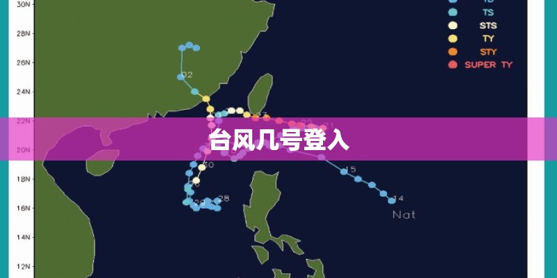 台风几号登入