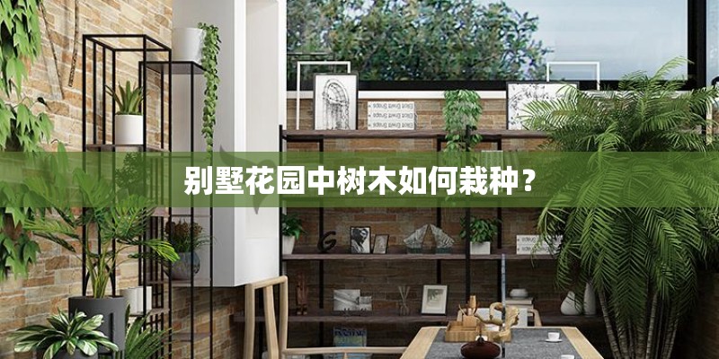 别墅花园中树木如何栽种？