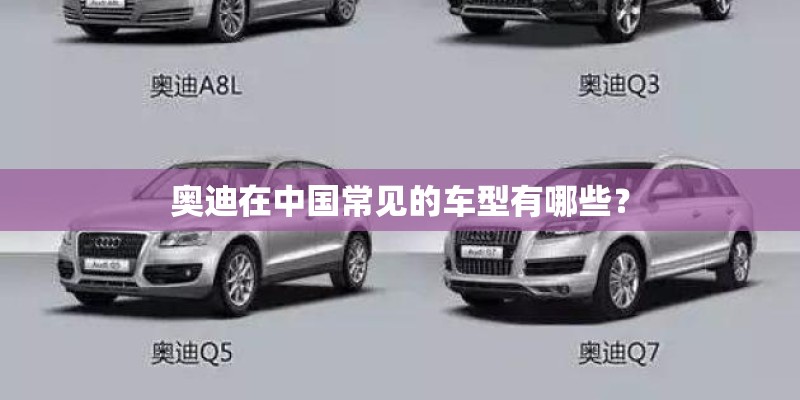 奥迪在中国常见的车型有哪些? 奥迪在中国常见的车型有哪些?